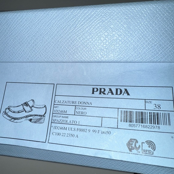 BRAND NEW Prada Leather Loafers - Picture 4 of 5